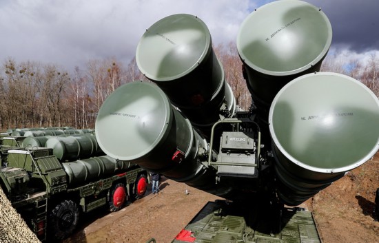 S-400防空系统。(图:塔斯社)