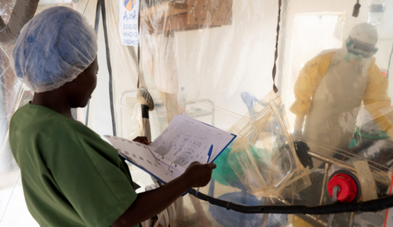 △图：世界卫生组织发布的埃博拉治疗中心