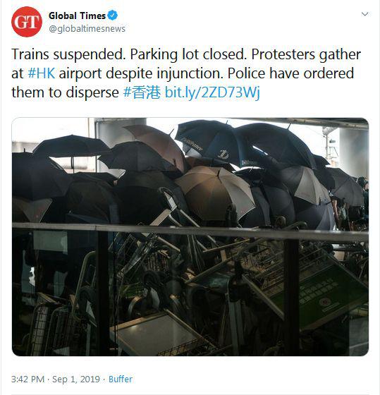  via Twitter @globaltimesnews