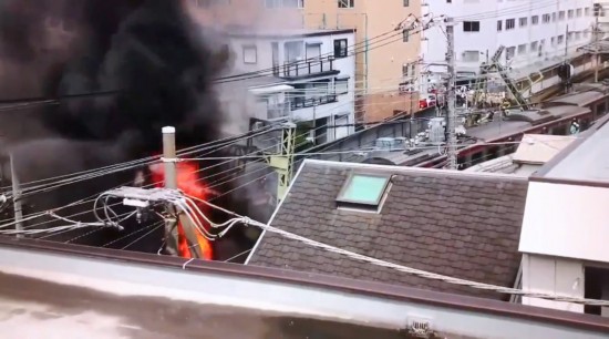 事故现场（时事通信社）