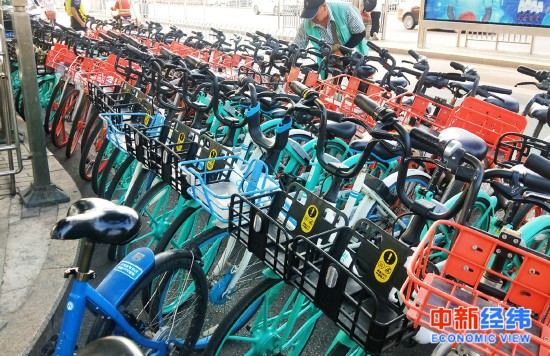 共享单车 中新经纬 赵佳然 摄