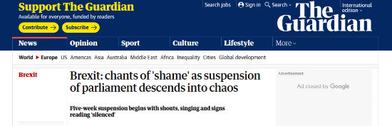  《卫报》报道截图