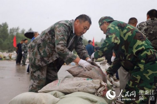 龙江森工集团所属23个林业局积极应对汛情险情。资料图