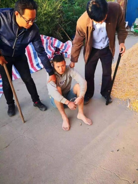 陈吉俊被警方抓获