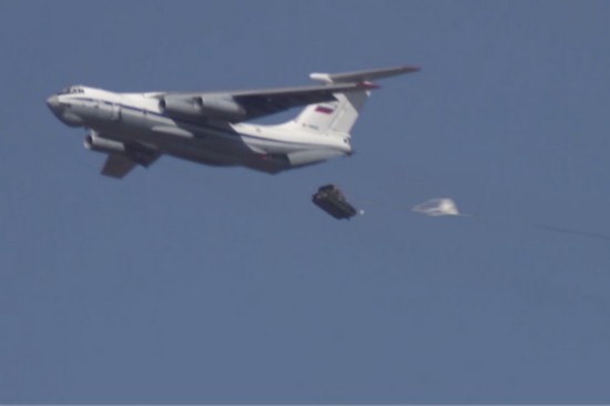 俄罗斯空降部队演习。（图：今日俄罗斯）