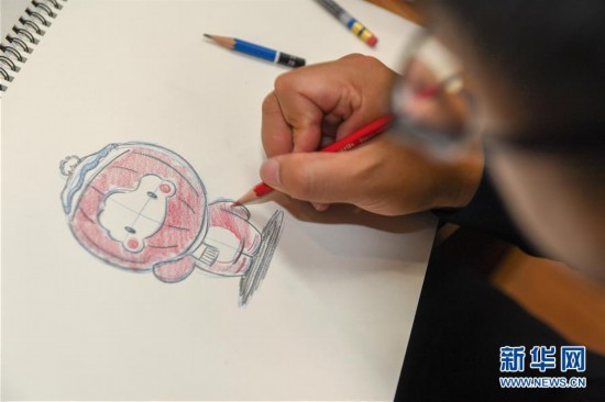 （体育）（1）探访北京2022年冬残奥会吉祥物“雪容融”设计团队