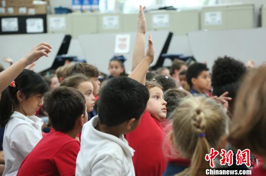 美国休斯敦柯尔特小学&ldquo;中国文化时刻&rdquo;