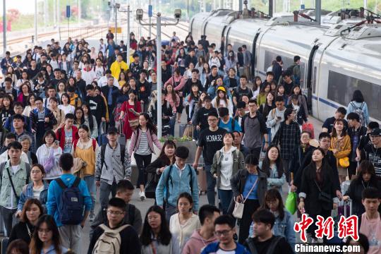 假期铁路客流量大：长三角已累计发送旅客1852.2万人次