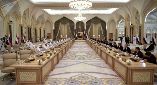 阿联酋与俄罗斯商谈商务合作等事项(俄罗斯卫星通讯社)