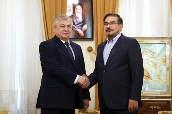 △沙姆哈尼和普京特使亚历山大 拉夫伦捷夫