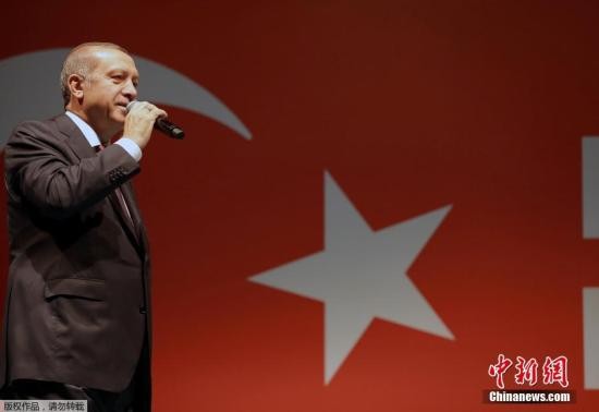 资料图：土耳其总统埃尔多安。