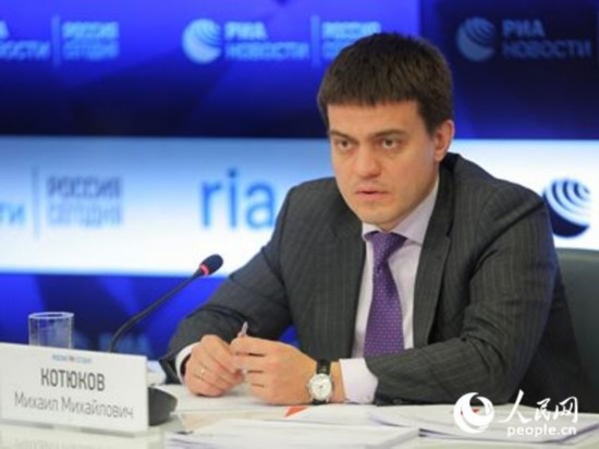 俄罗斯联邦科学和高等教育部部长米哈伊尔&middot;科久科夫。