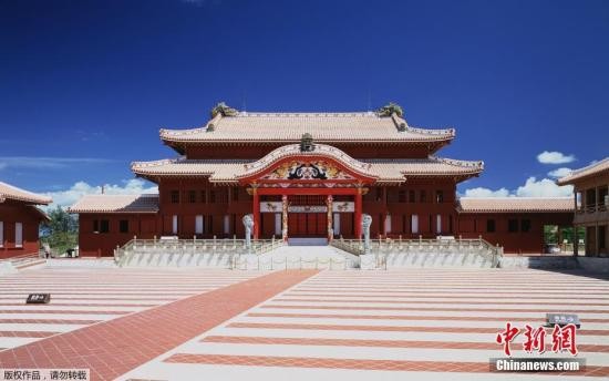 资料图：首里城。