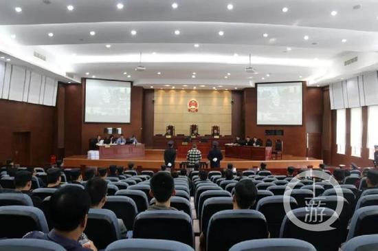 ▲二审庭审现场。图片来源:浙江省高级人民法院