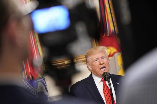  图为美国总统特朗普。新华社/路透