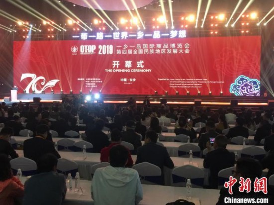 2019一乡一品国际商品博览会长沙开幕