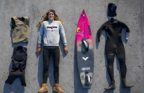  法国冲浪者贾斯汀&middot;杜邦。（图源：法新社）