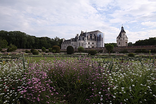 资料图:法国舍农索城堡(新华社)