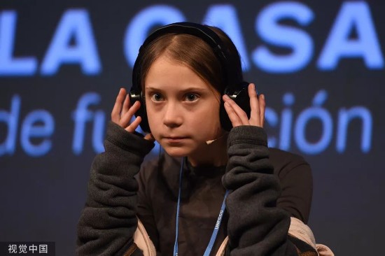  当地时间12月6日，通贝里参加第25届联合国气候变化大会。/ 视觉中国