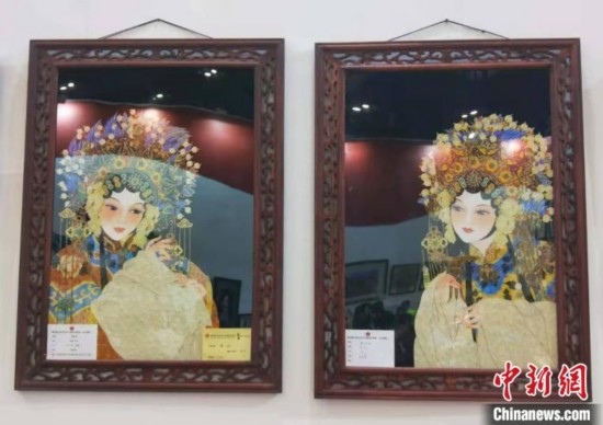 山西工艺美术大师“变废为宝”蝶翅画赋予蝴蝶新生命