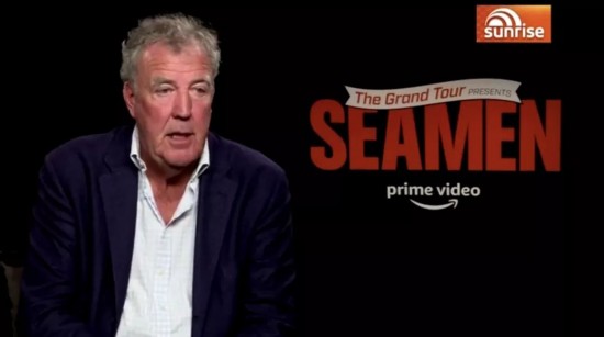  克拉克森在节目中指责通贝里。/ YouTube截图