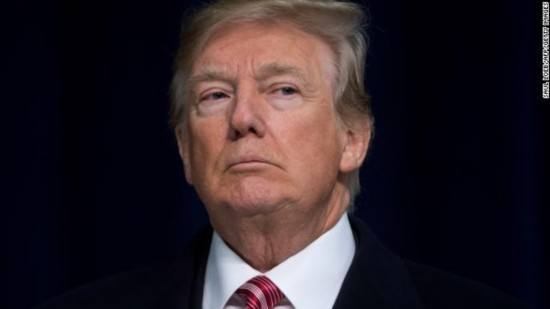 美国总统特朗普(图片来源:美国有线电视新闻网)