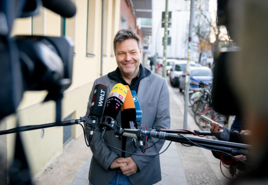 绿党领袖哈贝克（图源：《明镜周刊》）