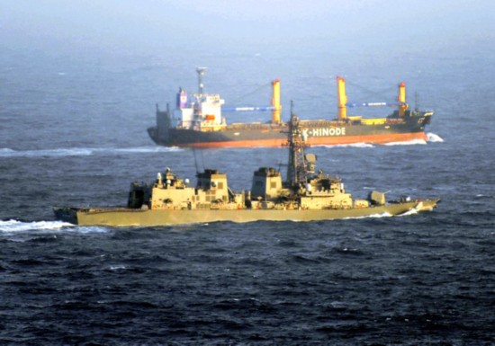 海上自卫队护卫舰（朝日新闻）