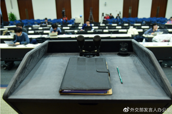 图片来源 外交部发言人办公室微博