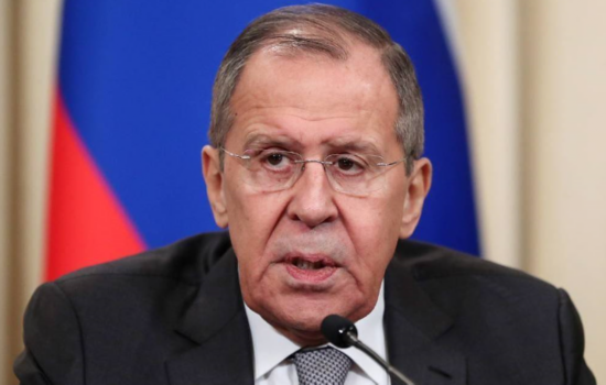 俄外长拉夫罗夫(图源:塔斯社)
