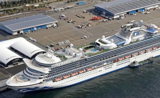 △&ldquo;钻石公主&rdquo;号邮轮（图片来源于网络）