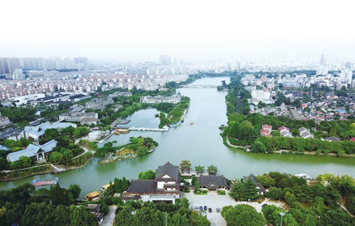 【南通濠河】将改善市民体验 南通濠河整治提升工程开工