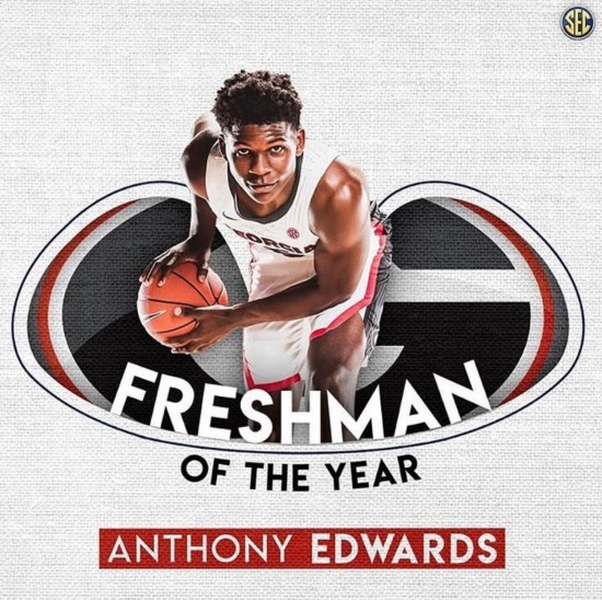  爱德华兹是今年的状元热门人选。图/社交媒体