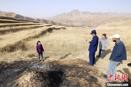 甘肃武威清明上坟引山火17人被处罚消防倡导文明祭祀