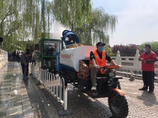 北京东城区“周末大扫除”升级 推进“精致东城”建设