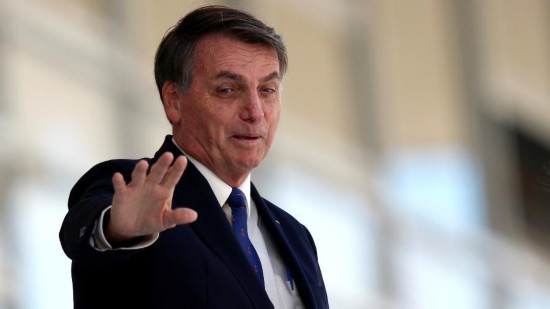 △巴西总统博索纳罗,图片来源:巴西环球网