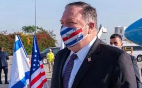 ▲蓬佩奥出访以色列