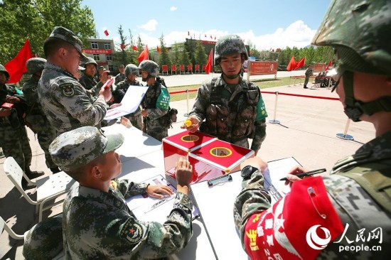 比武抽签出场顺序。