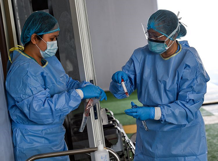 △阿联酋新冠病毒检测 来源:阿联酋媒体