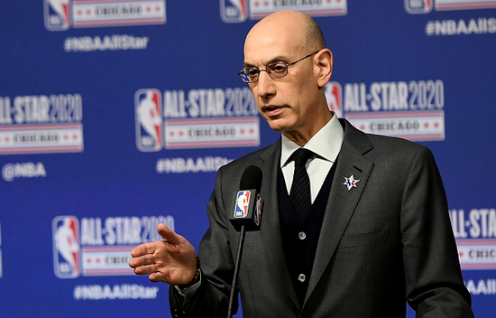 NBA总裁亚当·肖华(图源:Getty)