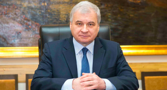 俄罗斯驻中国大使杰尼索夫(图源:俄罗斯卫星通讯社)