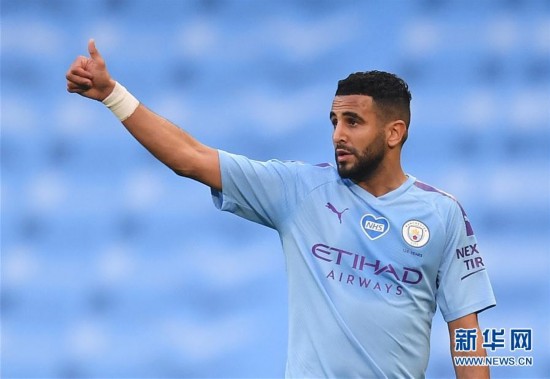 （体育）（3）足球&mdash;&mdash;英超：曼城胜伯恩利