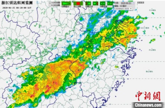 杭州迎入梅以来&ldquo;最强暴雨&rdquo;城区中心雨量接近百毫米