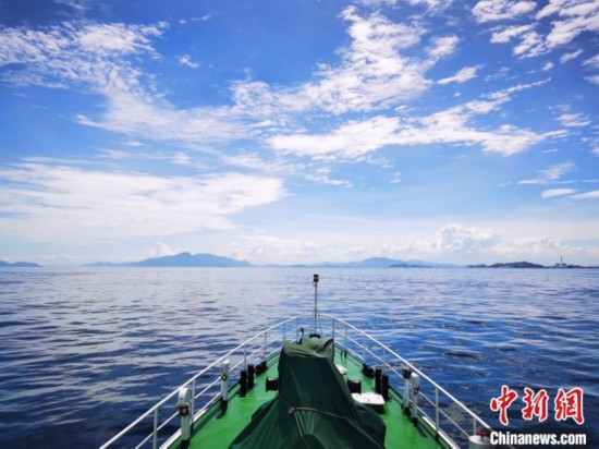 广东海洋综合执法总队惠州支队开展领海基点执法巡查