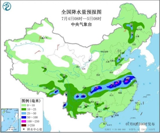 强降雨|暴雨预警连续发布31天！强降雨进行时 雨区重叠致灾风险高