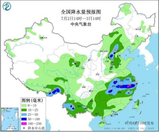 强降雨|暴雨预警连续发布31天！强降雨进行时 雨区重叠致灾风险高