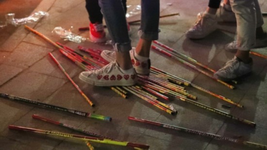 现场图（朝鲜日报）