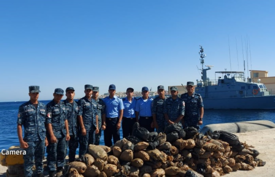 埃及|埃及海军挫败一起海上毒品走私案件