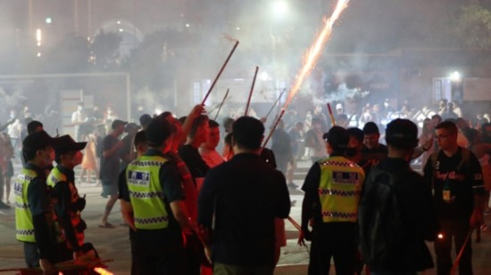 现场图（朝鲜日报）