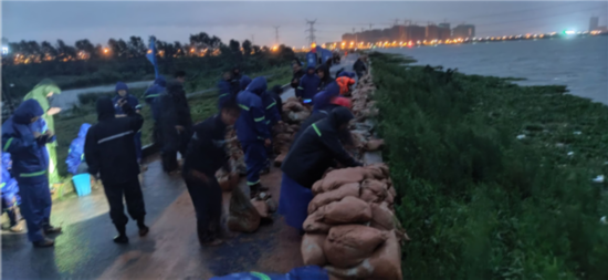 大冶湖|湖北省黄石市百名民兵雨夜驰援大冶湖